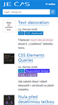 Mobile Screenshot of jecas.cz